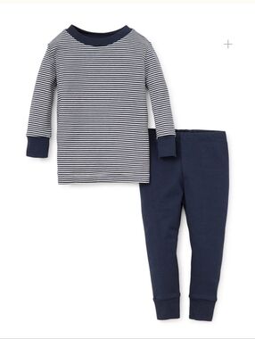 Kissy Kissy Navy and White Striped Kids Pajama Set